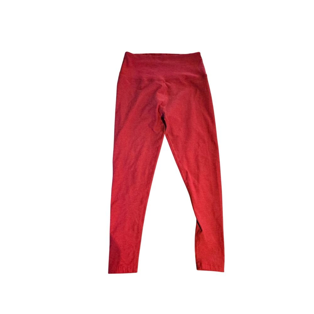 Beyond Yoga Spacedye Red High Waist Leggings Size: L